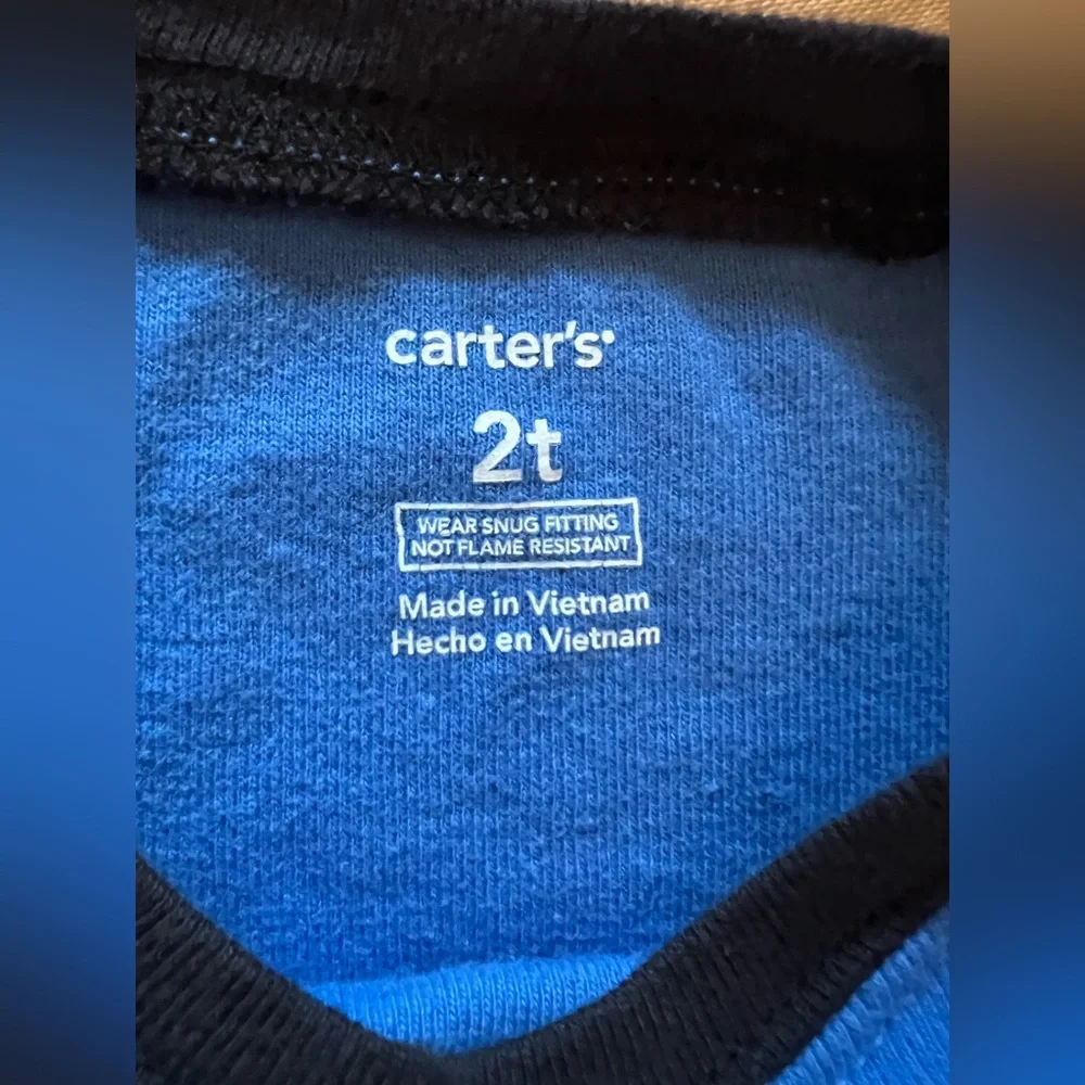 Carters Boys Cotton Long Sleeve Pajamas